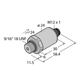 Датчик давления TURCK PT3000PSIG-2021-U3-H1143/X