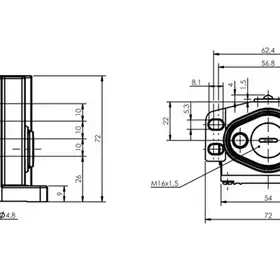 Блочный выключатель Balluff BNS 819-B04-E10-46-12