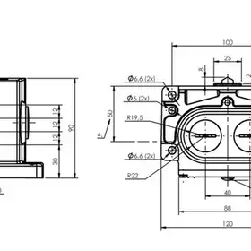 Блочный выключатель Balluff BNS 813-D04-D12-100-12-04-FD