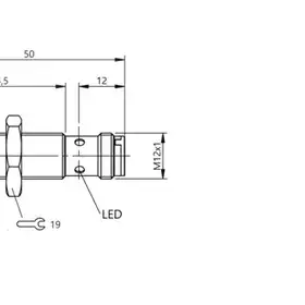 Индуктивный датчик Balluff BES M12ME-PSC40A-S04G-W08