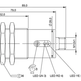 Оптический датчик Balluff BOS 30M-GA-1PH-S4-C