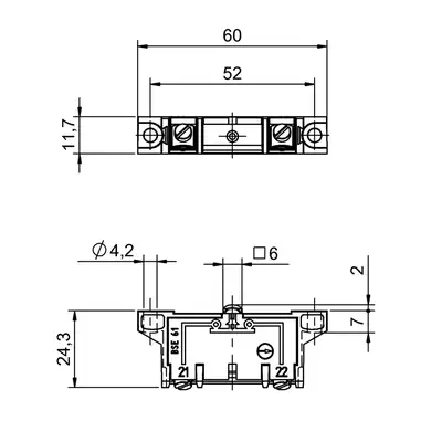 Элемент переключения Balluff BSE 61-RK