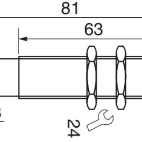 Индуктивный датчик EGE-Elektronik IGMH 005 GSP-K