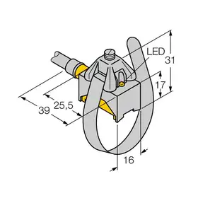 Магнитный датчик TURCK BIM-KST-AN6X
