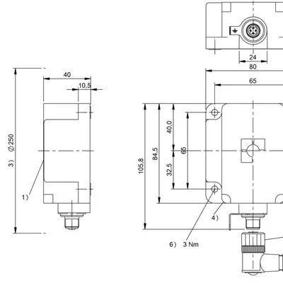 RFID головка чтения/записи Balluff BIS VM-341-401-S4