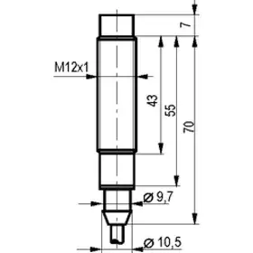 Индуктивный датчик ТЕКО ISN EF2A8-31P-4-Z