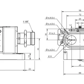 Блочный выключатель Balluff BNS 819-D03-R12-62-10-FE-S90R