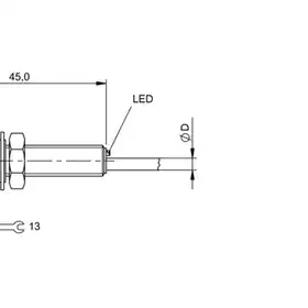 Индуктивный датчик Balluff BES 516-383-EO-C-PU-03