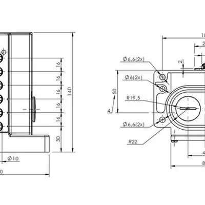 Блочный выключатель Balluff BNS 813-D06-L16-100-20-03