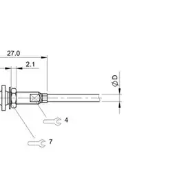 Индуктивный датчик Balluff BES M05ED-NSD08B-BP02-R03