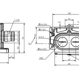 Блочный выключатель Balluff BNS 819-D04-E12-100-10-FD-S90R
