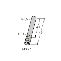 Индуктивный датчик TURCK BI2-EH6.5-AP6X-V1131