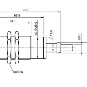 Индуктивный датчик Balluff BES 516-114-SA1-05