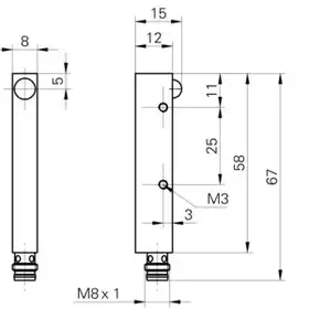 Оптический датчик Baumer FSDM 08D9002/S35
