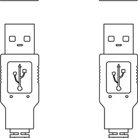 Соединительный кабель Leuze Electronic KB USB A - USB A
