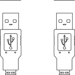 Соединительный кабель Leuze Electronic KB USB A - USB A