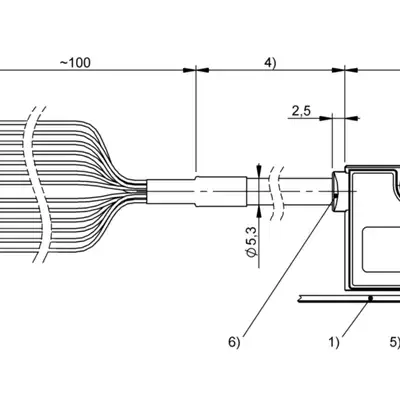 Магнитный энкодер Balluff BML-S2B0-Q53G-M410-H0-KA10