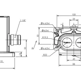 Блочный выключатель Balluff BNS 819-D06-D12-100-10-FD-S90R