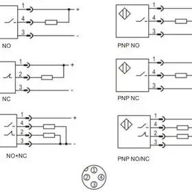 Оптический датчик LANBAO PTF-BC50DNC-E2