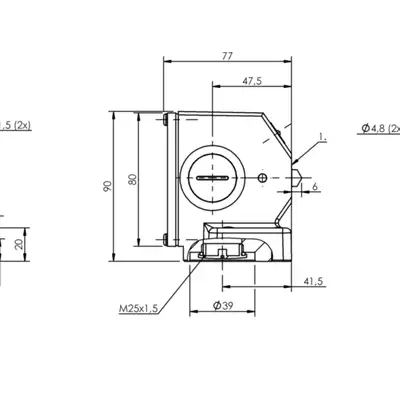 Блочный выключатель Balluff BNS 819-B03-D12-72-10