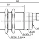 Оптический датчик LANBAO PR30-BC100DNC-E2