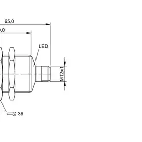 Индуктивный датчик Balluff BES M30MI-PSC10B-S04K