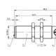 Емкостной датчик Balluff BCS M18BBI3-NSC80D-S04K
