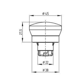 Кнопочный выключатель Schmersal RDR45GB