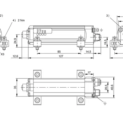 Блок обработки RFID Balluff BIS M-407-039-003-06-S115