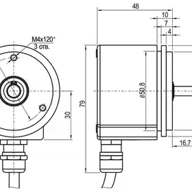 Инкрементальный энкодер INNOCONT EIP 58SO 8630V3000-R2
