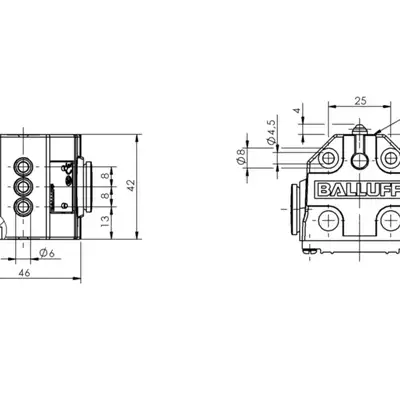 Блочный выключатель Balluff BNS 819-B03-K08-40-10