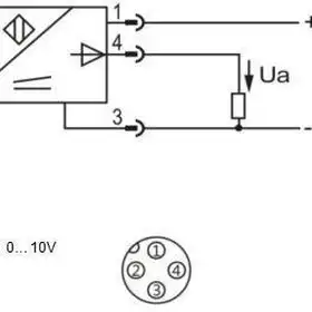 Индуктивный датчик расстояния LANBAO LR30XCN15LUM-E2