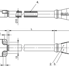 Индуктивный датчик Balluff BES R01EC-PSC50A-BP00,3-GS04-W51