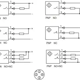 Оптический датчик LANBAO PR30S-DM5DPR-E2