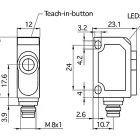 Ультразвуковой датчик Microsonic zws-24/CE/QS