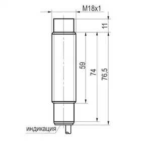 Индуктивный датчик ТЕКО ISN E42A-31N-8F-LZ