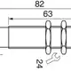 Индуктивный датчик EGE-Elektronik IGM 005 GSP