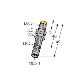 Индуктивный датчик TURCK NI4U-EG08-AN6X-V1131