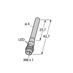 Индуктивный датчик TURCK BI1-EH04-AP6X-V1331