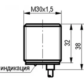 Индуктивный датчик ТЕКО ISB B7A-32P-10F-LZ-C