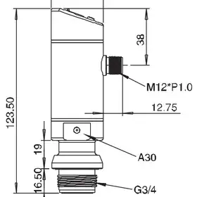 Датчик давления EMA Electronics PA3201