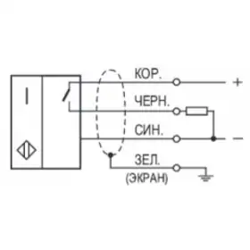 Индуктивный датчик ТЕКО ISNm FG2B8-31PS-4-L-5