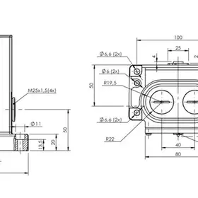 Блочный выключатель Balluff BNS 816-B08-WS-12-602-11