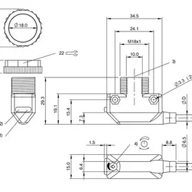 Оптический датчик Balluff BOS 11K-PA-PR10-02