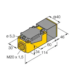 Индуктивный датчик TURCK NI25-CP40-LIU