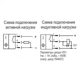 Индуктивный датчик ТЕКО ISN EC2B-31P-4-LZS4