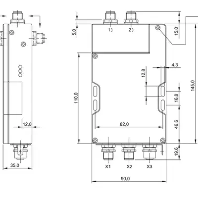 Блок обработки RFID Balluff BIS C-6003-025-650-03-ST12