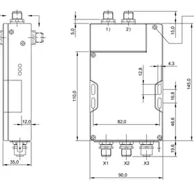Блок обработки RFID Balluff BIS C-6003-025-650-03-ST12