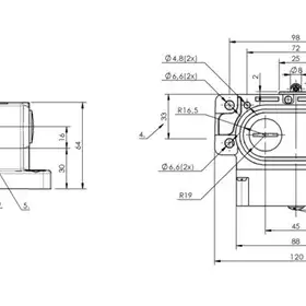 Блочный выключатель Balluff BNS 813-D02-L16-62-20-01-FD