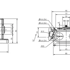 Блочный выключатель Balluff BNS 813-D04-L12-62-12-04